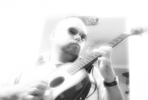 moretz playing guitar photo black and white self portrait